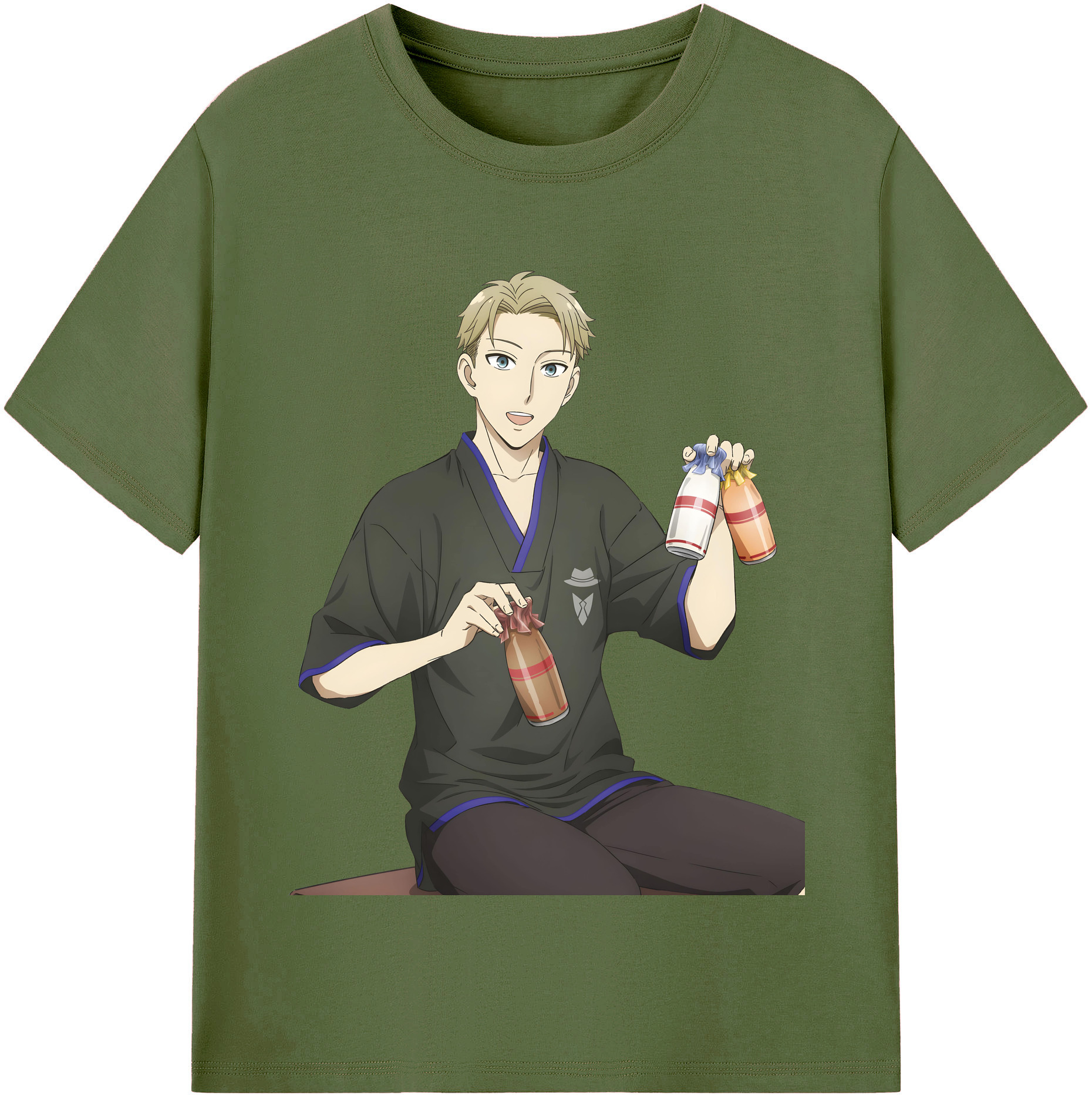 （画像用） SPY×FAMILY间谍家家酒 綿100％半袖Tシャツ（フロントプリント）